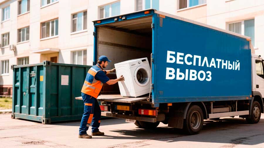 Утилизация и вывоз стиральных машин
